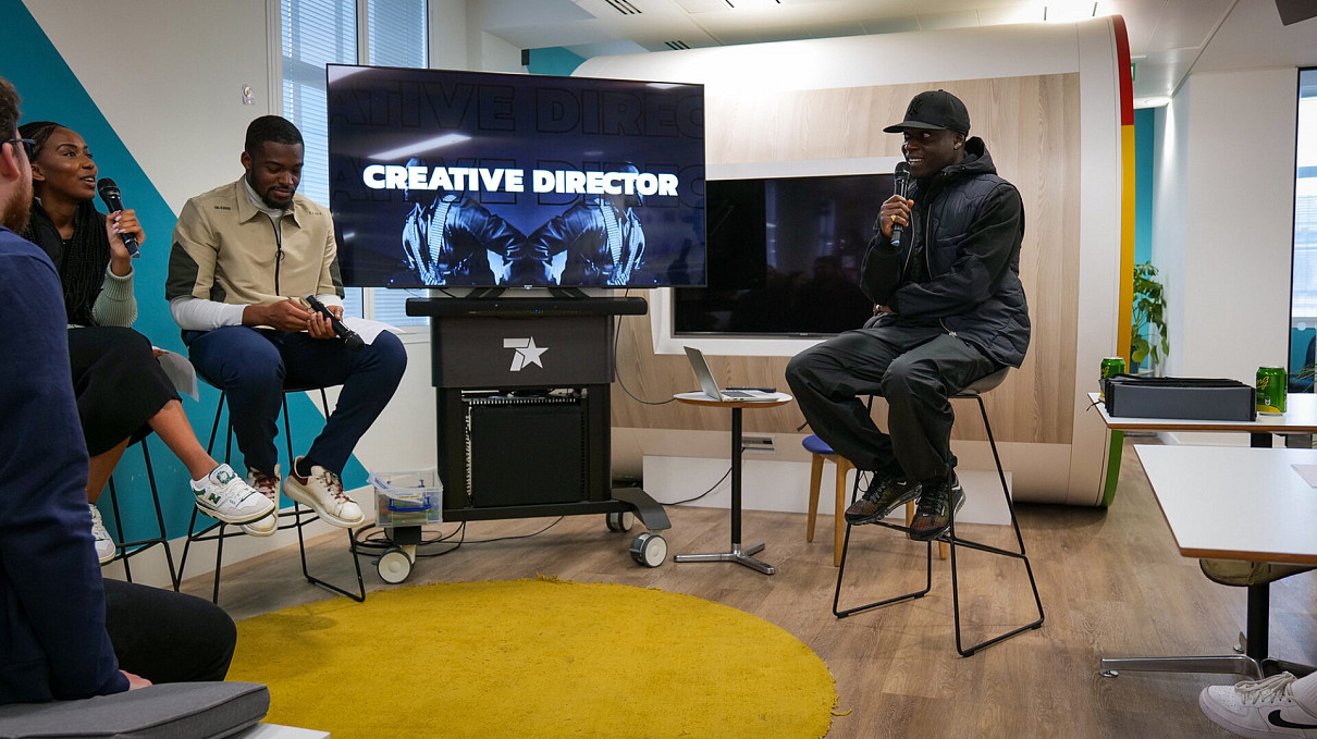 We kicked off our Black History Month celebrations with an amazing talk from acclaimed Director and Creative Commissioner Nathan James Tettey, hosted by our own Isaac and Malique.